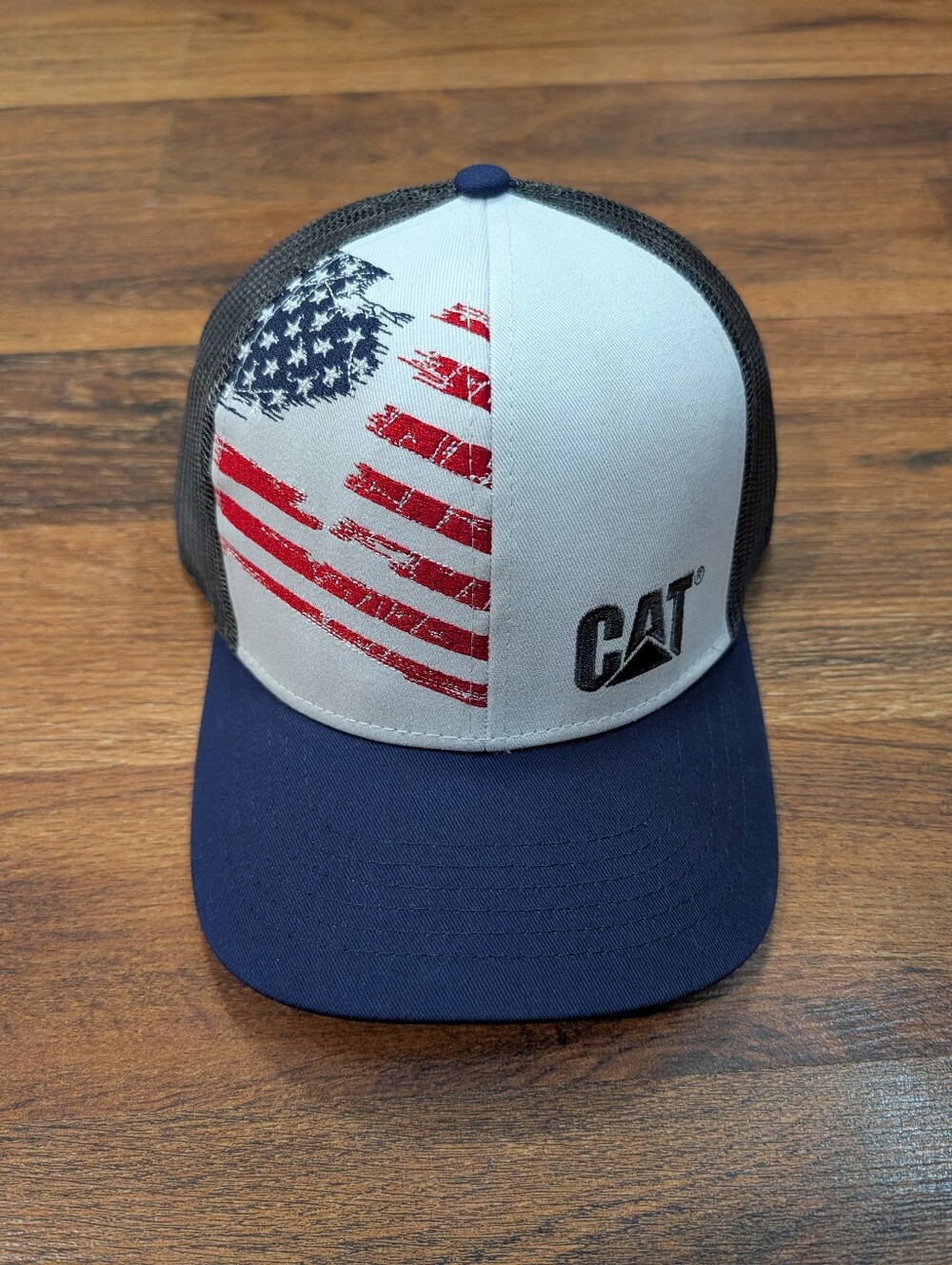 Caterpillar CAT American Flag Hat